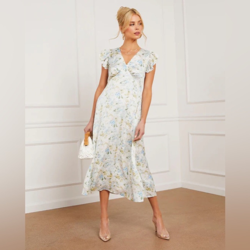 VICI Gemma Floral Midi Dress NWT